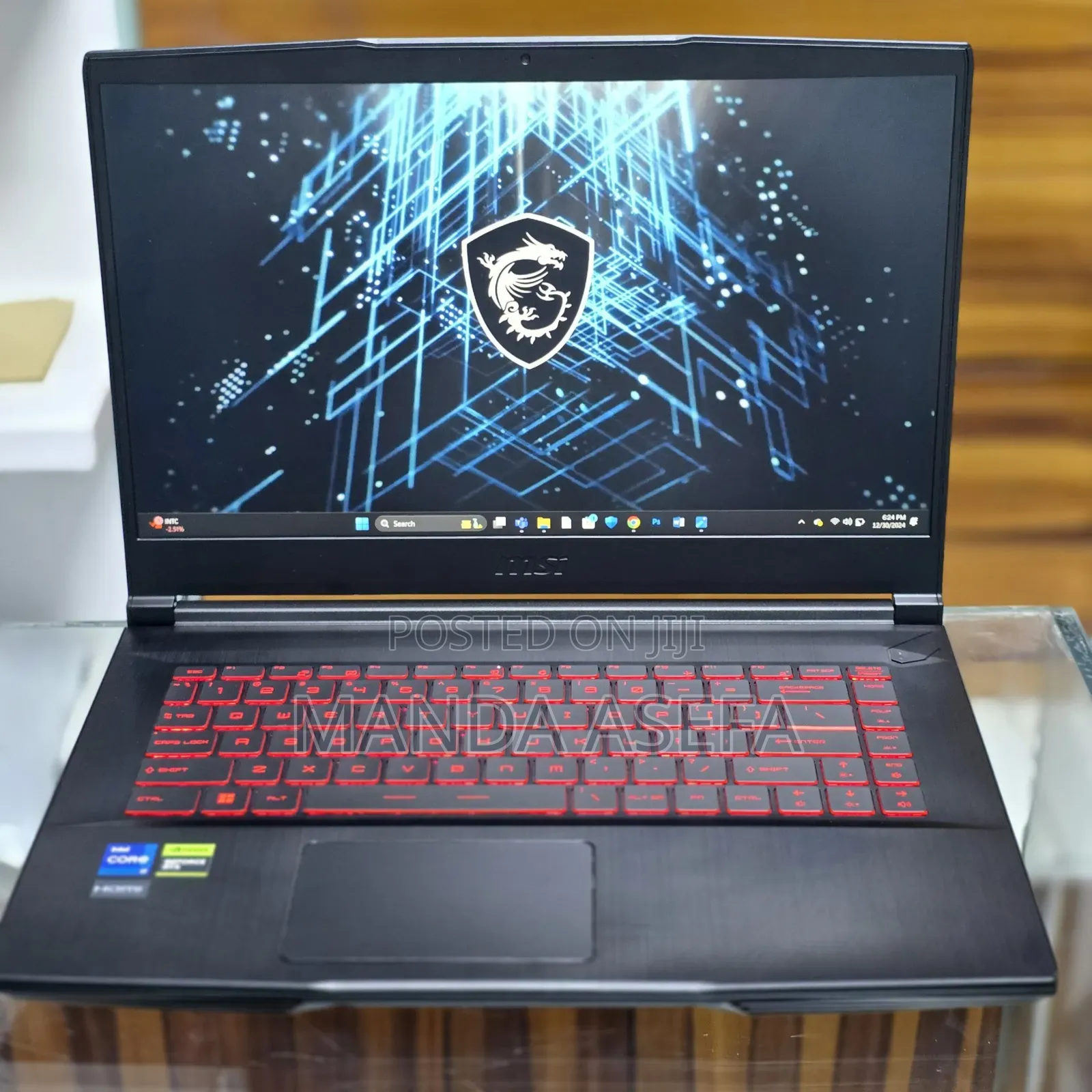 New Laptop MSI 16GB Intel Core I7 SSD 1T