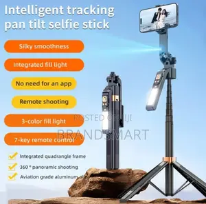 AI Face Tracking የተገጠመለት Tripod With Fill Light