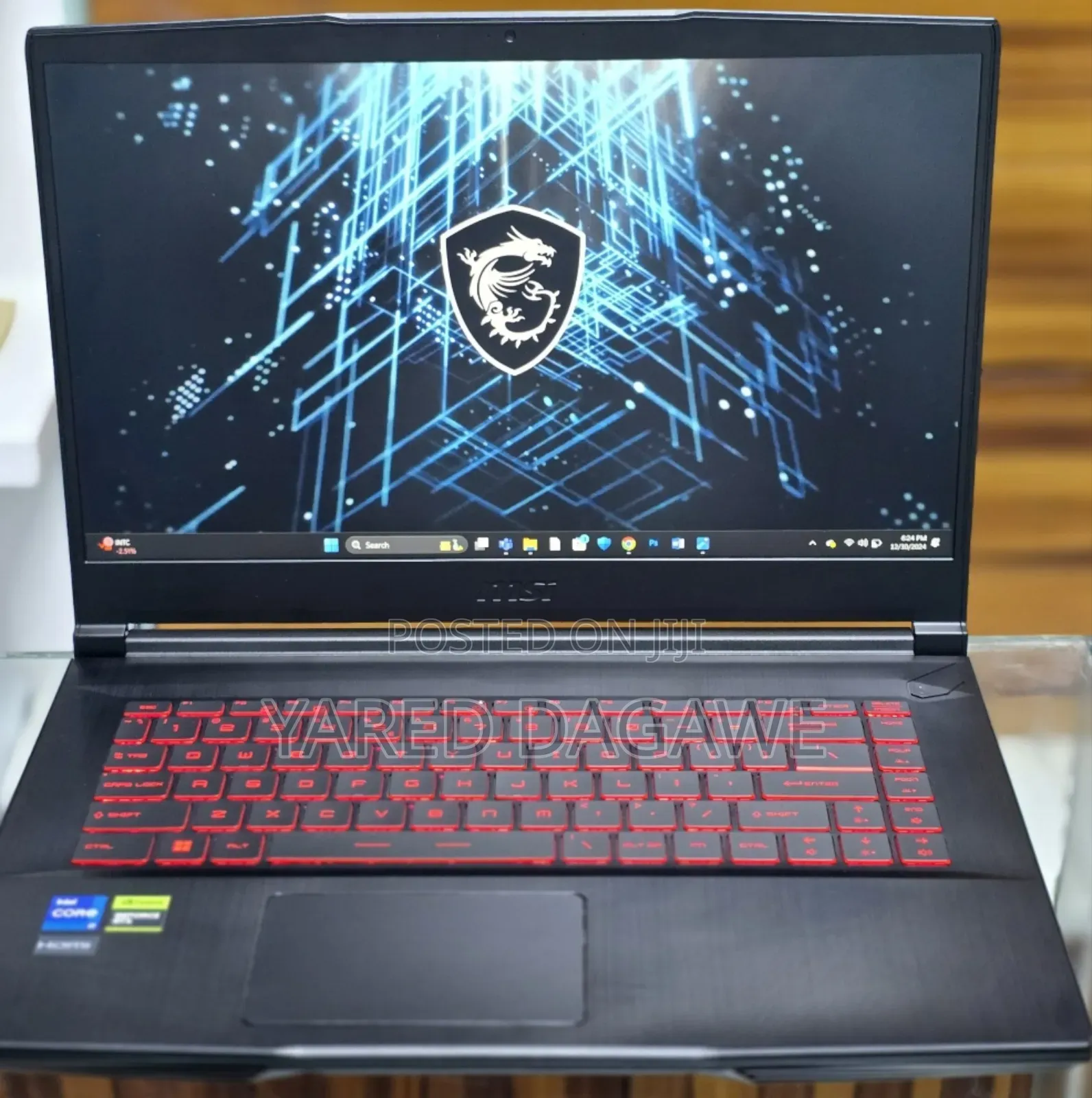 New Laptop MSI GF63 16GB Intel Core I7 SSD 1T