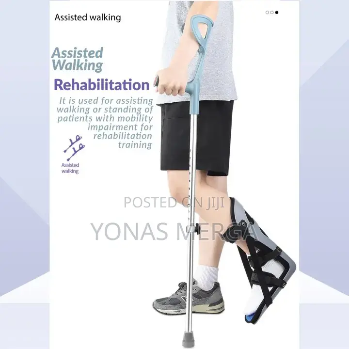 MS SILVER Stick Elbow Crutches涉walking Fr Old Injured People