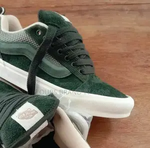 Vans Knu Olive Green High Quality Sneakers Shoes