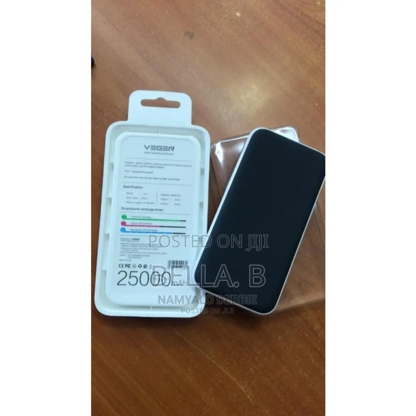 Veger Power Bank Universal Compatibility