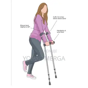 Forearm Crutches for Adults Pair替broken Bone,Casts,Surgeries