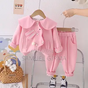 Mk- 0548 Girls Cartoon Rabbit 2 Piece Set
