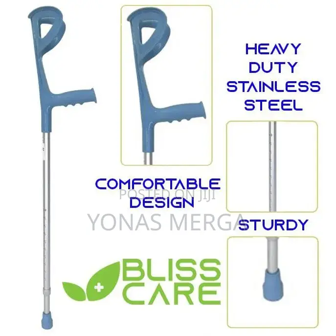2 X Adult Medical Forearm Crutches罶reduce Your Dependence