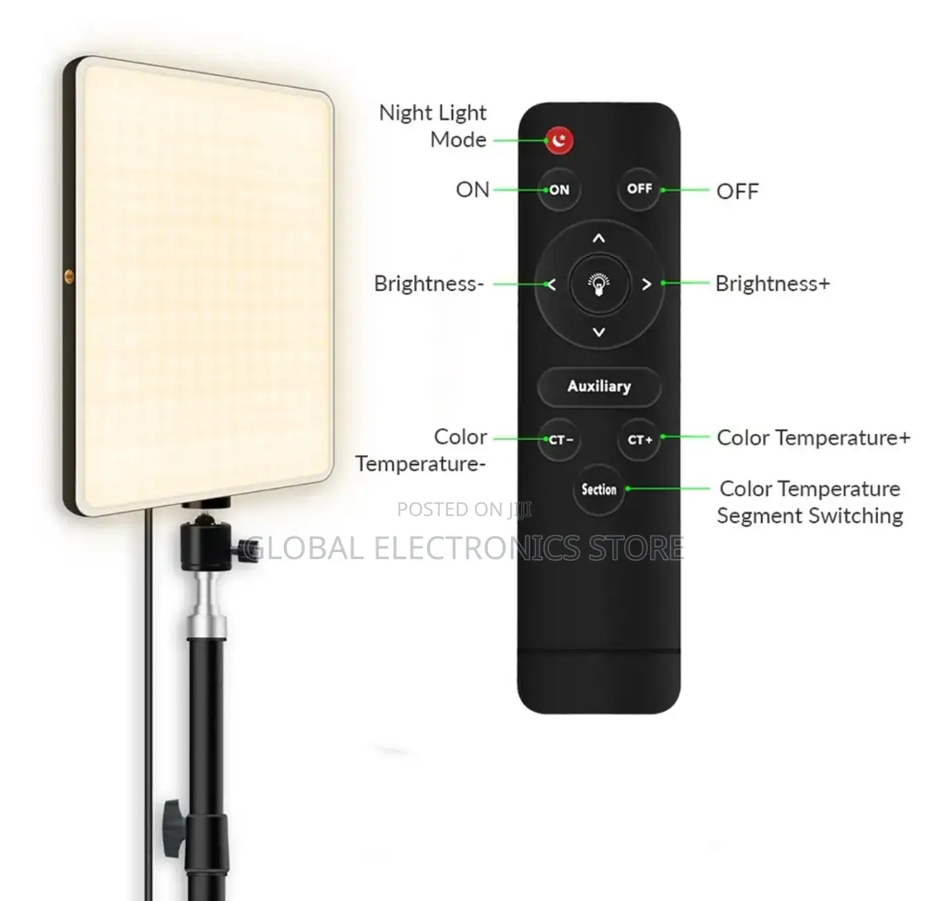 High End Studio Light With 2 Meter Tripod