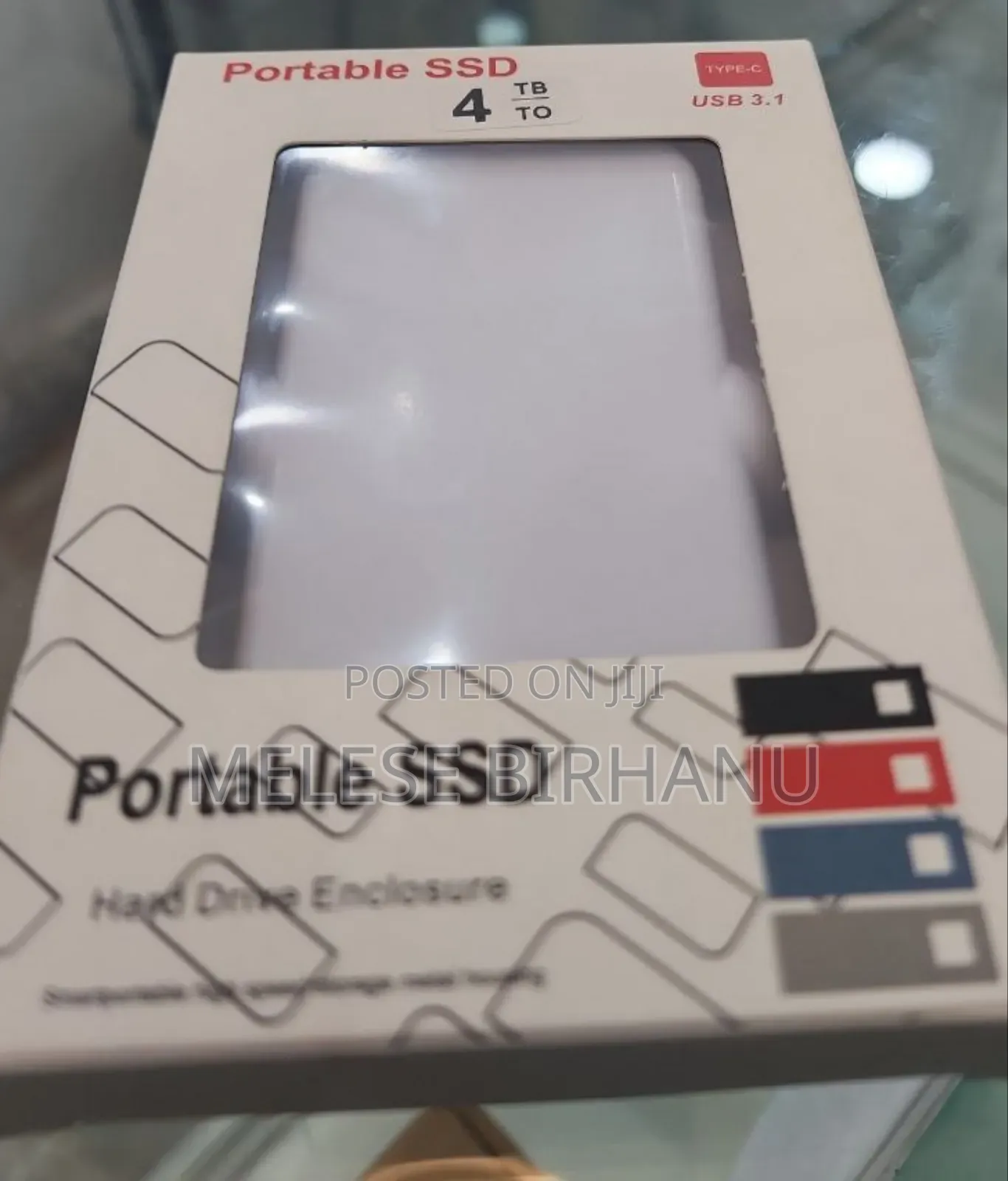 New 4tb SSD Drive External