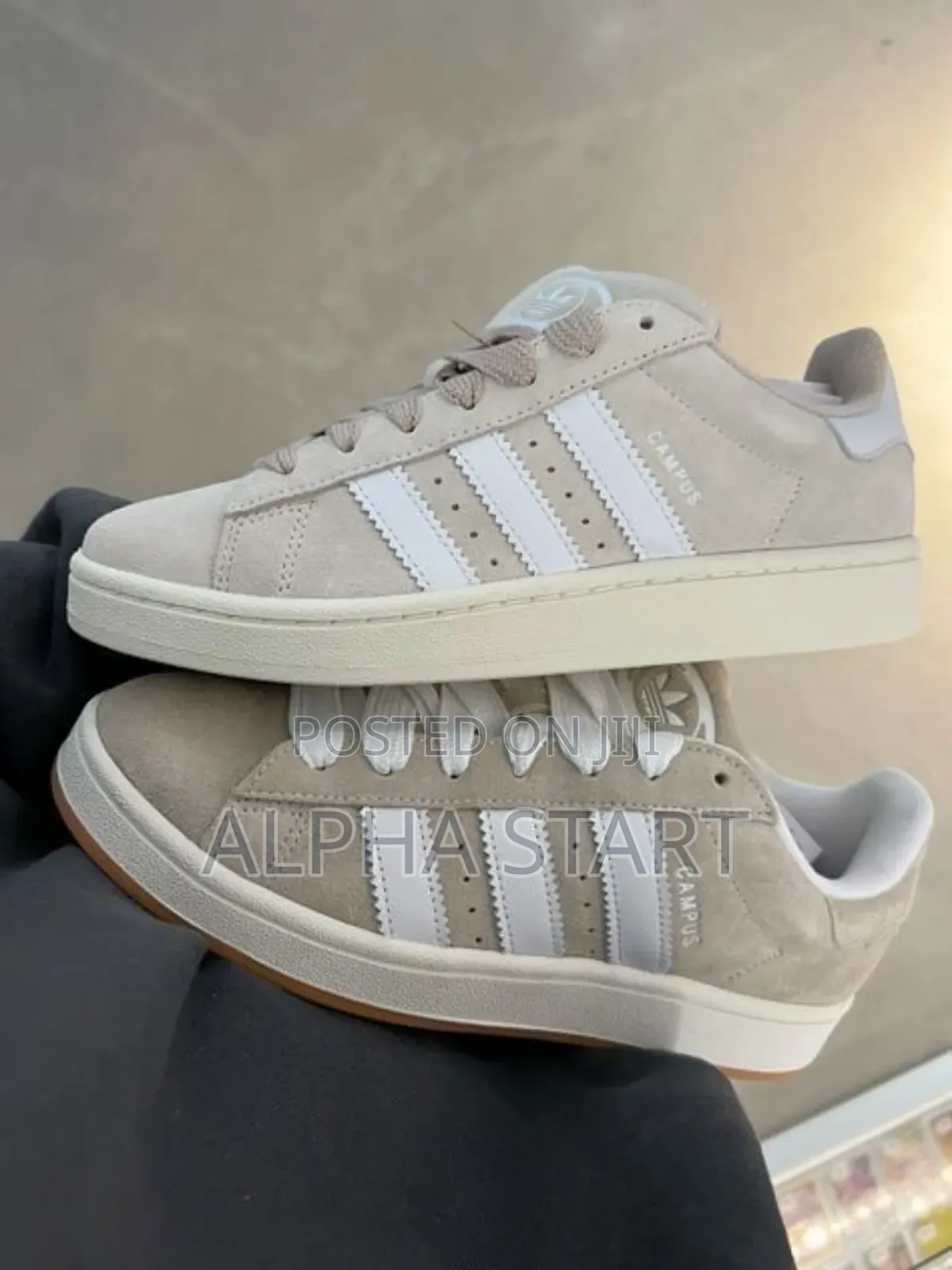 Campus Adidas Gray High Quality Flat Shoes for You