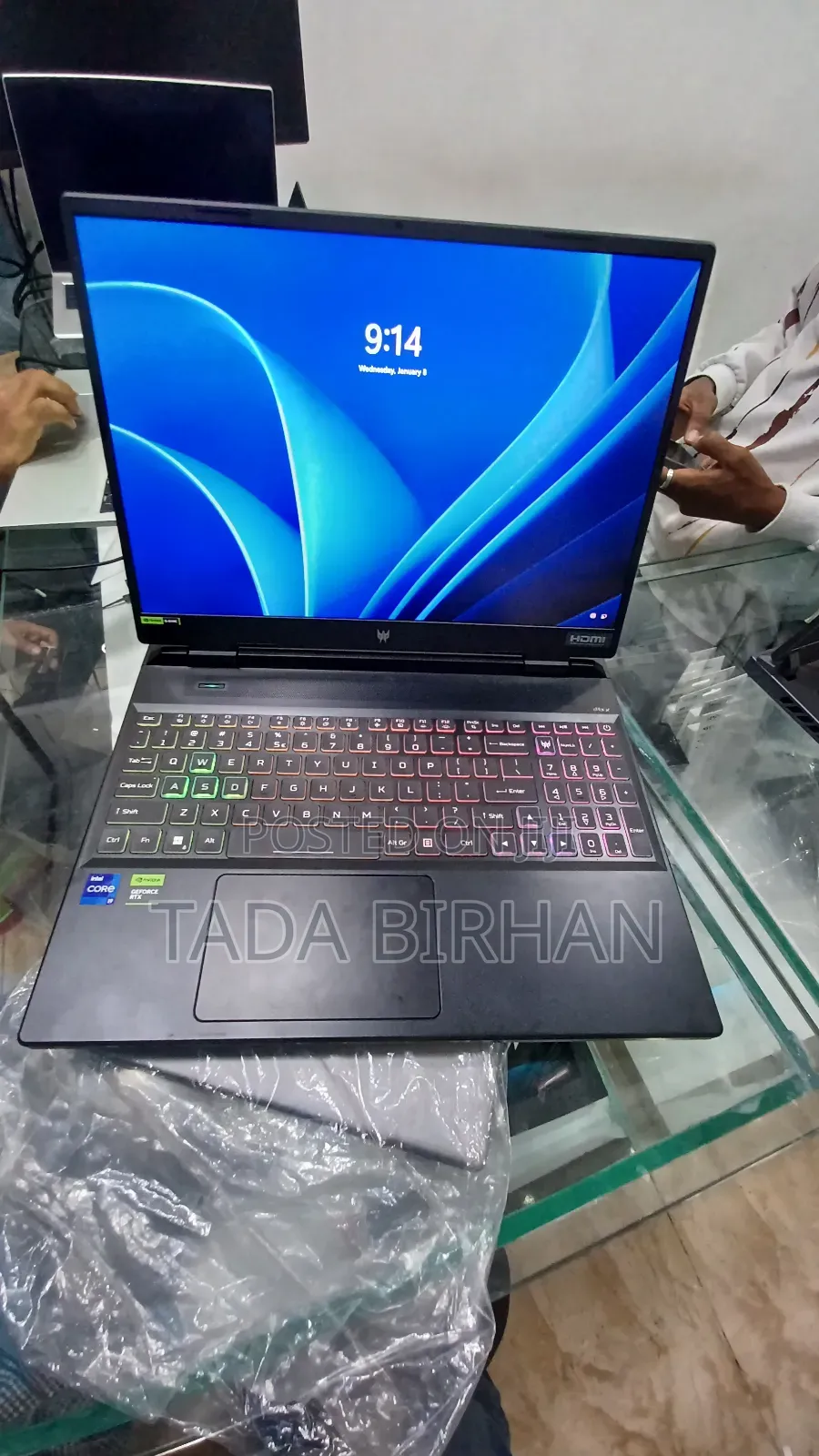 New Laptop Acer Predator Helios 300 16GB Intel Core I9 SSD 1T