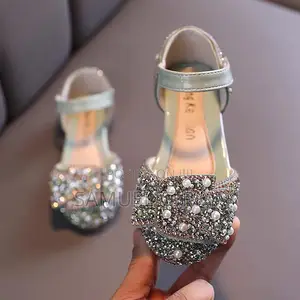 Girls Pearl Decor Princess Sandals