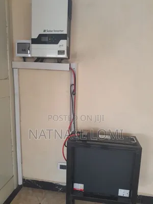 Invertor and Battery and Solarpanal