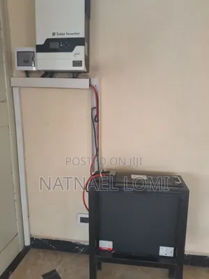 Invertor and Battery and Solarpanal