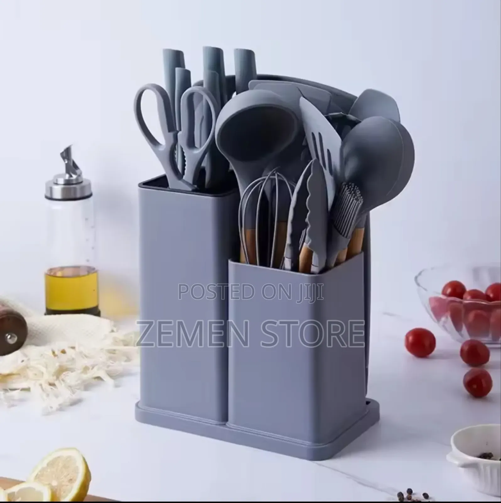 19pcs Non-Stick Silicone Kitchen Set - Premium Quality