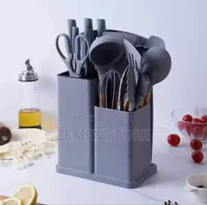 19pcs Non-Stick Silicone Kitchen Set - Premium Quality
