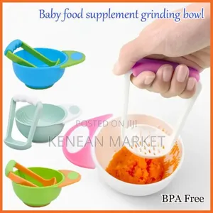 Food Masher and Bowel የምግብ መዳመጫ