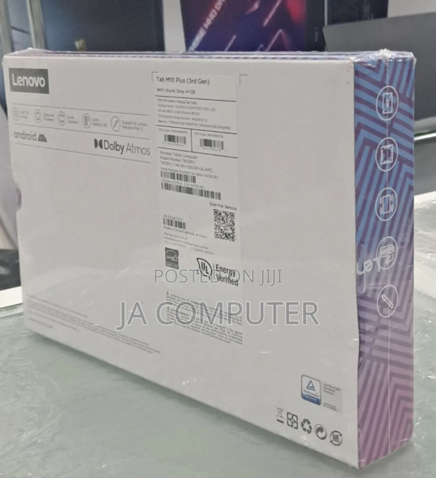 New Lenovo Tab M10 128 GB Black
