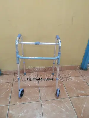 Foldable Walker With Wheel民adult SAFE Sturdy尬walker