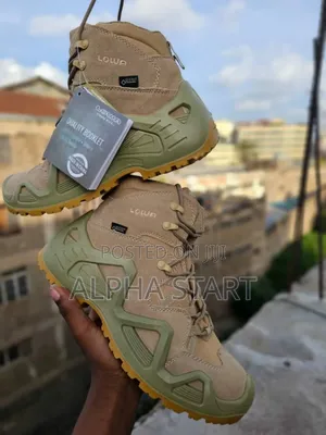LOWA Zypher Gore-Tex Mid Military Boots Shoes