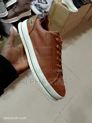 Lacoste Brown High Quality Shoes for You