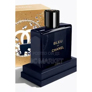 Blue Chanel Gold Edition Original