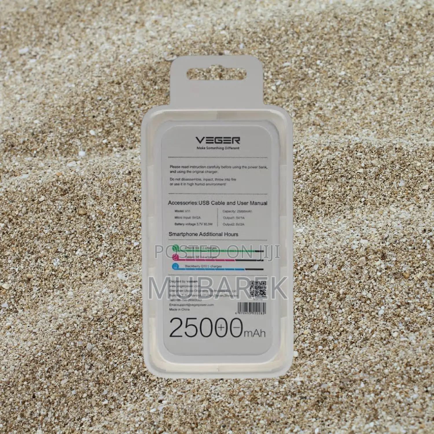 Veger 25000mah Resistant for Outdoor Adventures