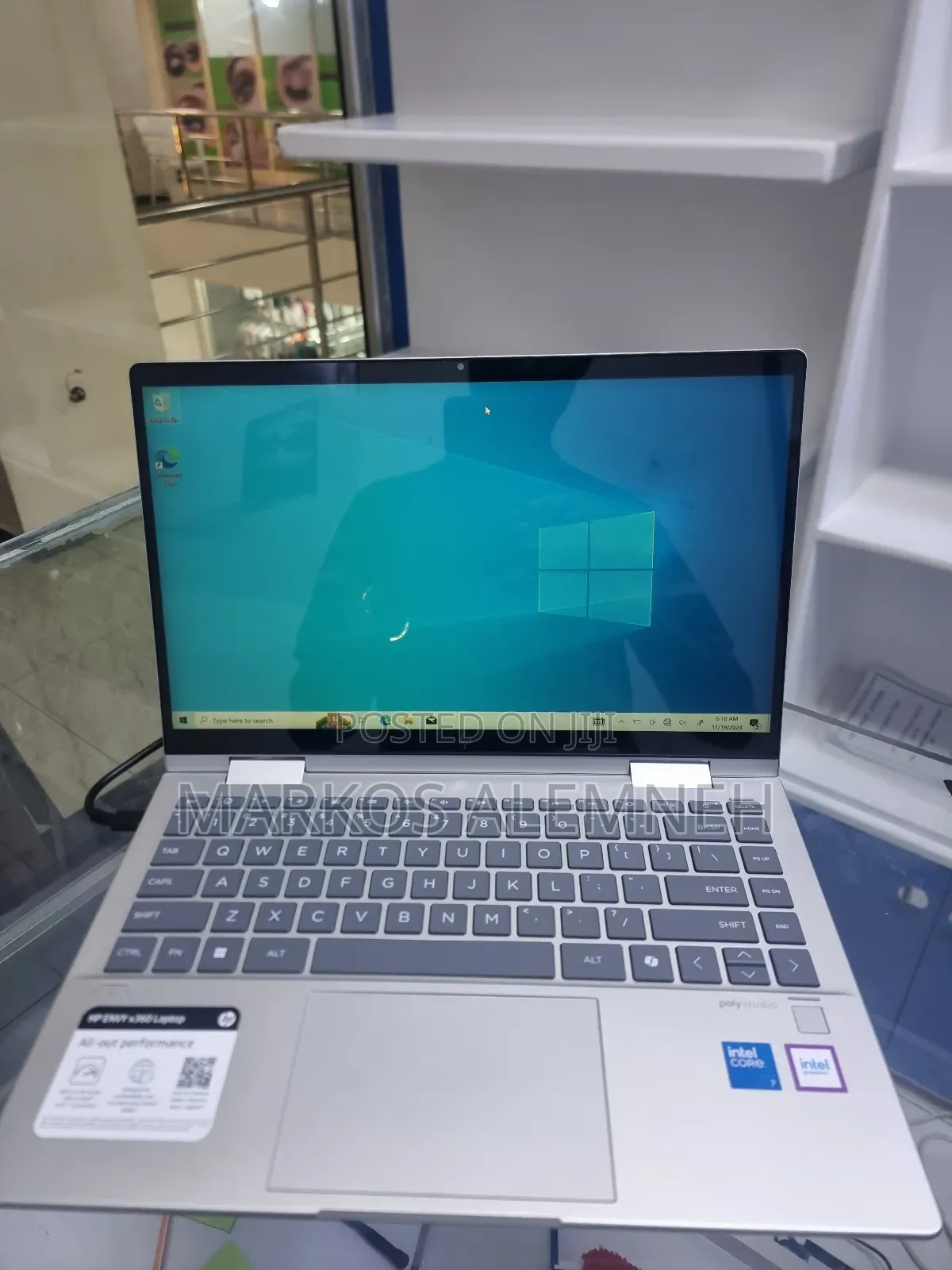New Laptop HP Envy X360 16GB Intel Core M SSD 512GB