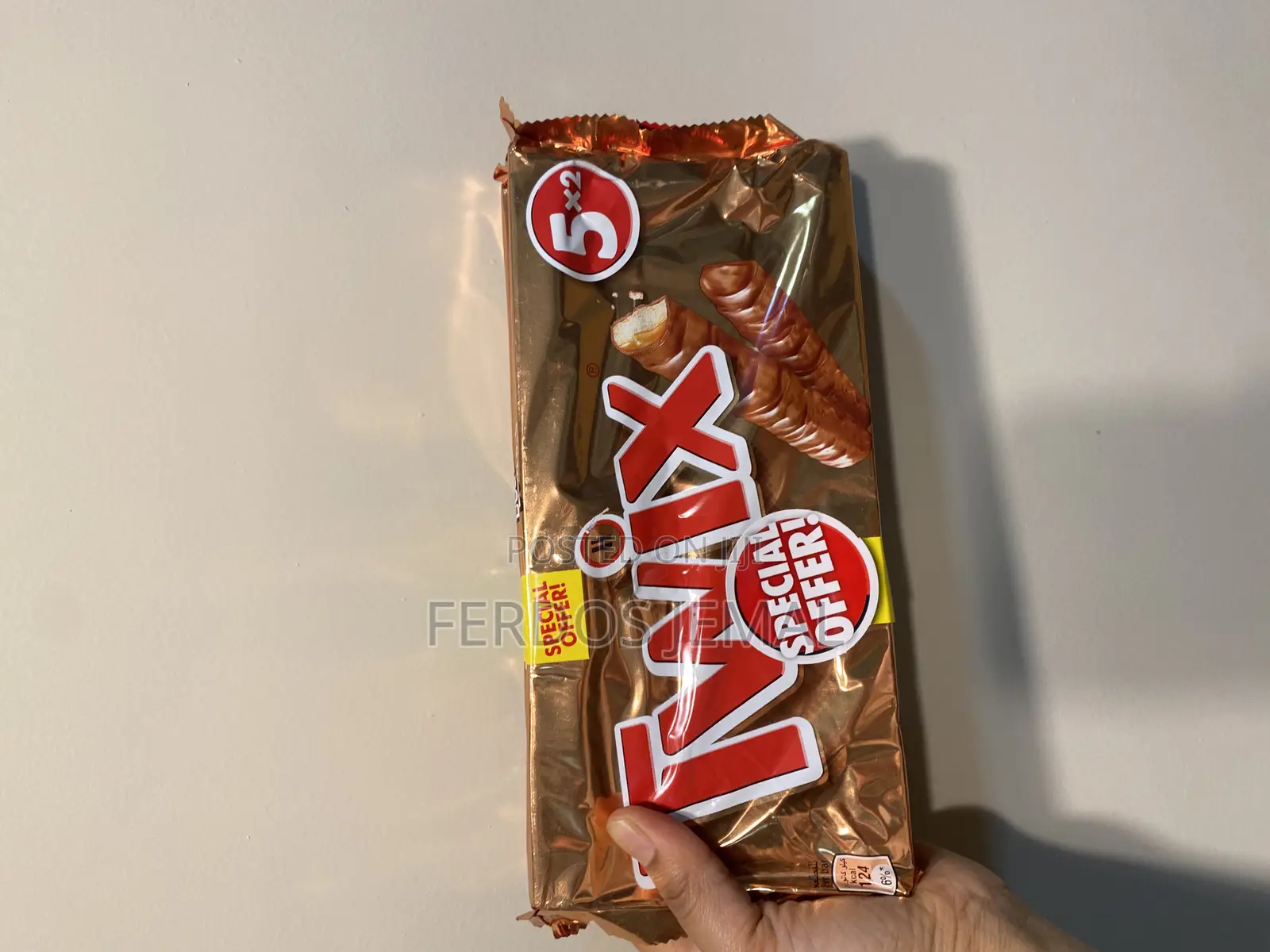 TWIX 2 Pieces Checolate