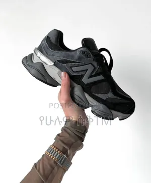 Original New Balance 9060 'Black/Gray' Shoes