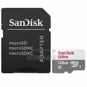 Sandisk Ultra 128 Gb Class 10 Uhs-I Micro With Adapter