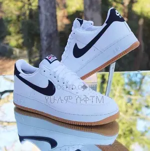 Original Nike Air Force 1 Low ‘07 ‘Obsidian Gum’ Shoes