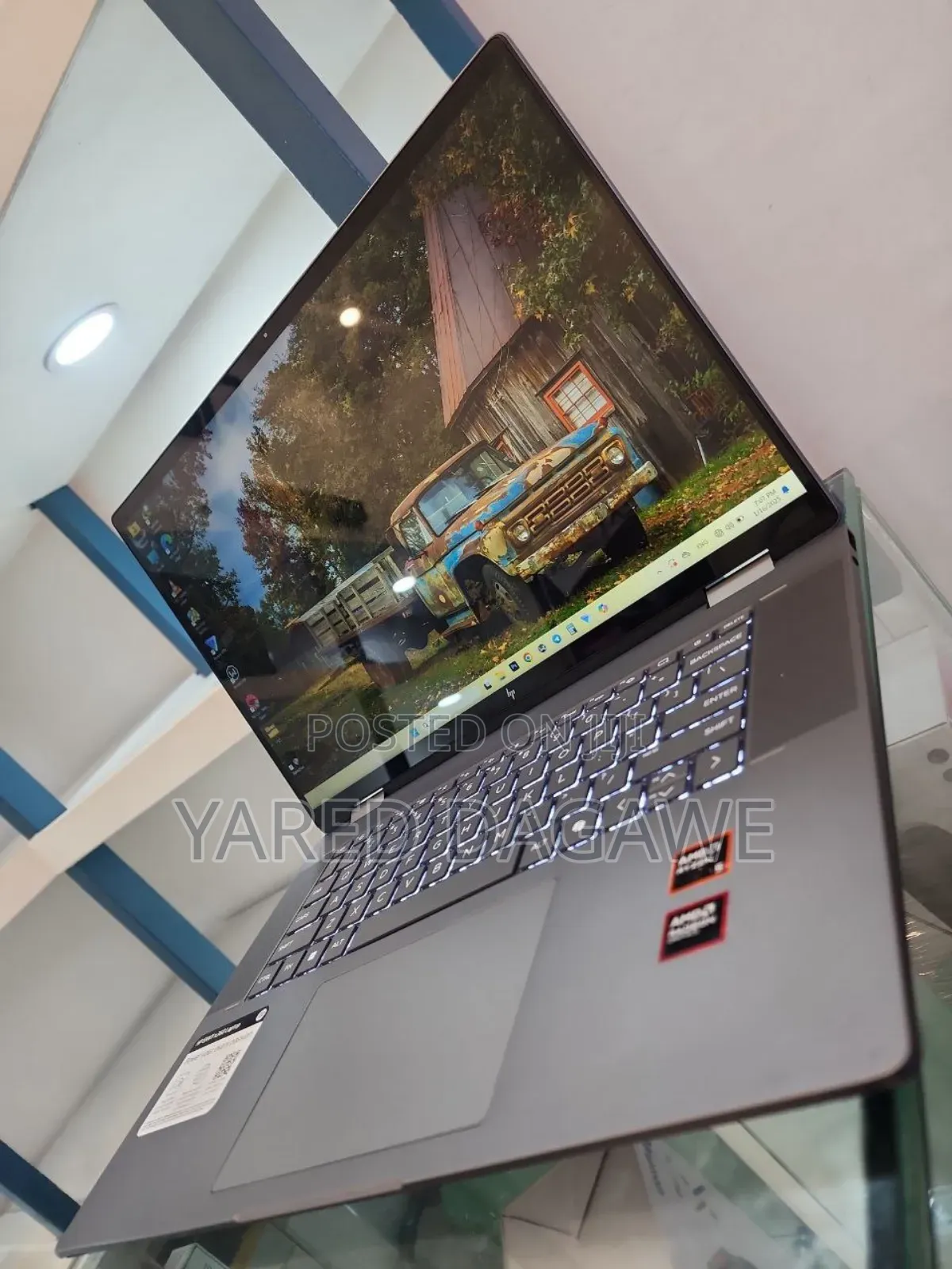 New Laptop HP Envy X360 8GB AMD Ryzen 5 SSD 512GB