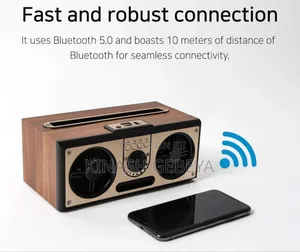 High Quality Retro Wood Bluetooth Speacker