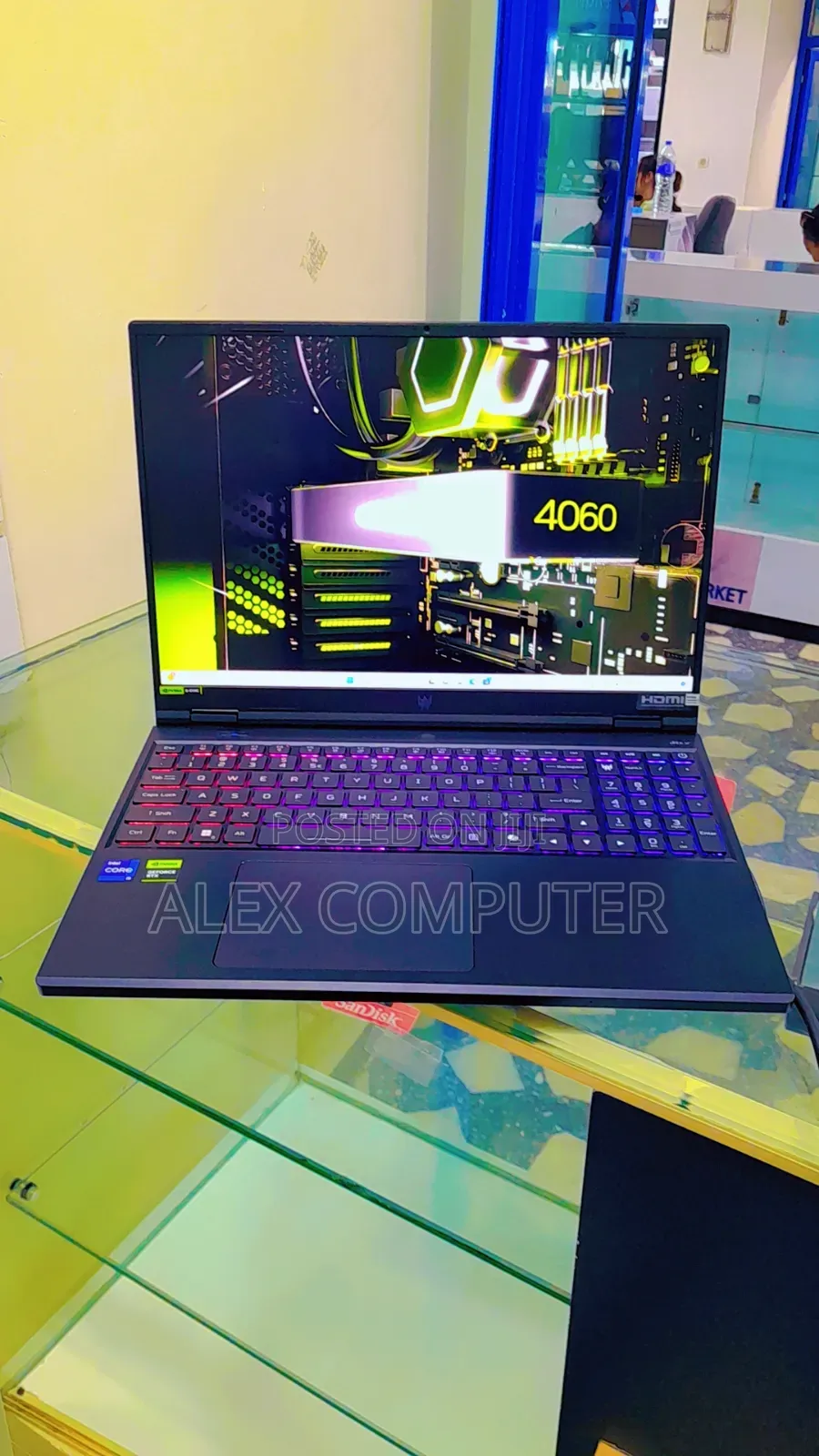 New Laptop Acer Predator Helios Neo 16 16GB Intel Core I9 SSD 1T
