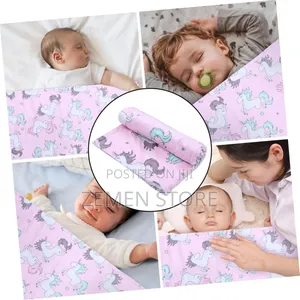 4pcs Soft Cotton Flannel Baby Receiving Blankets