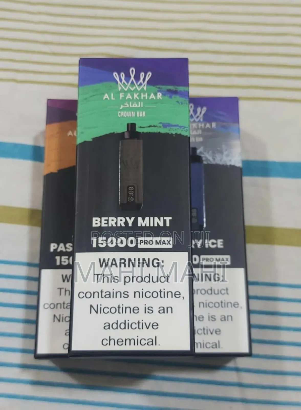 Crownbar Puff Vape Berry Ice Flover