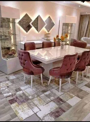 Colour Full 8 Seater Dining With Attractive Features.