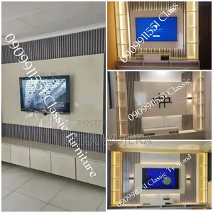 ዘመናዊ Tv Stand