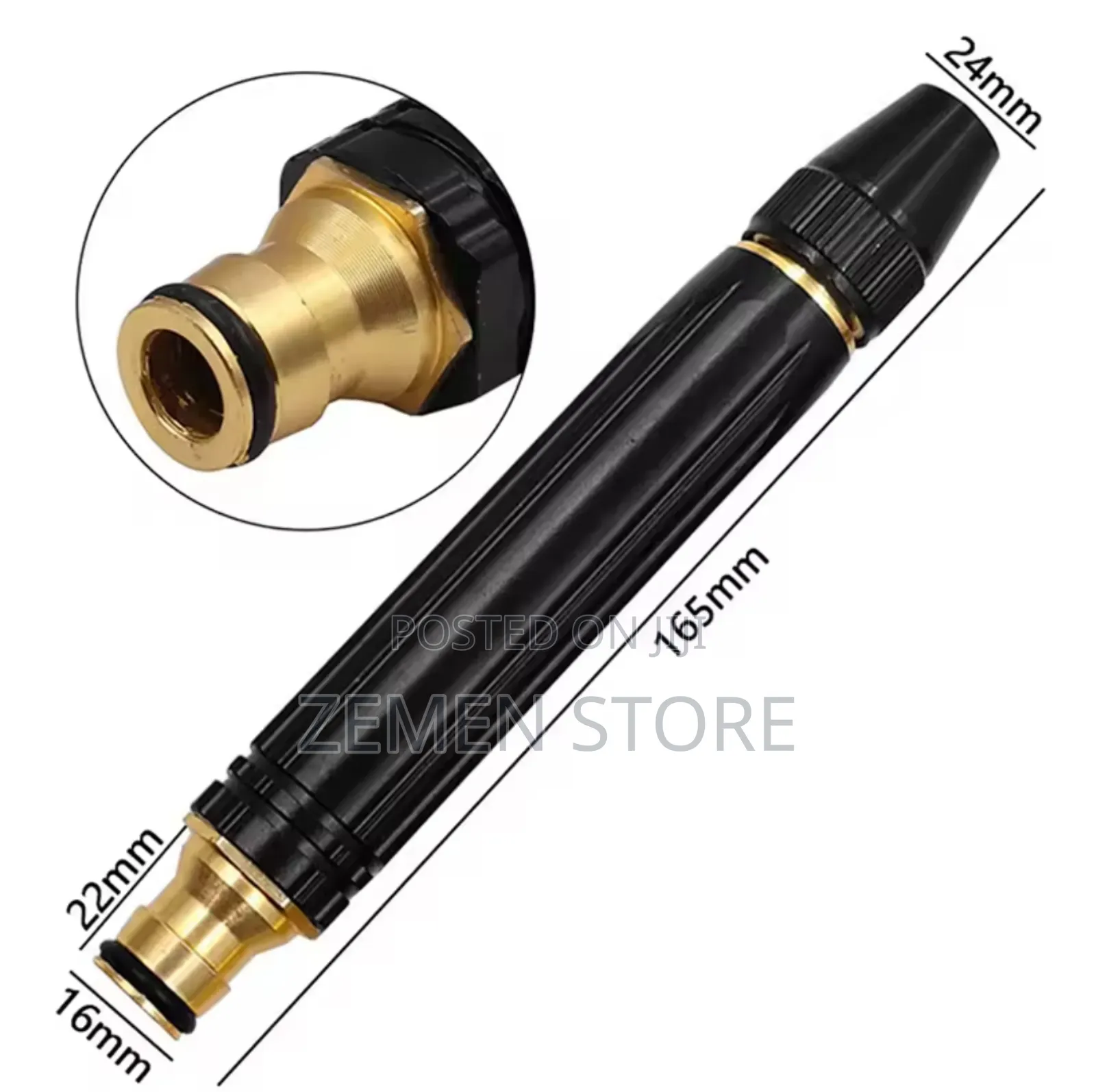 High-Pressure Water Gun Nozzle With Accessories