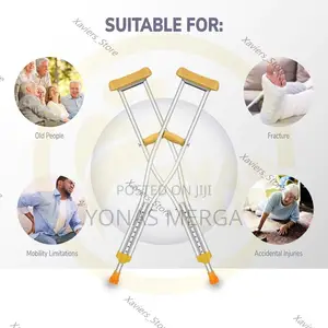 Crutches Under Arm Adjustable Adult Tall甾crutches 5’10-6’6