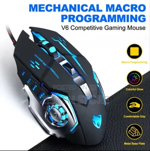 Wired Gaming Mouse - Rainbow Glare, Dpi Shifting