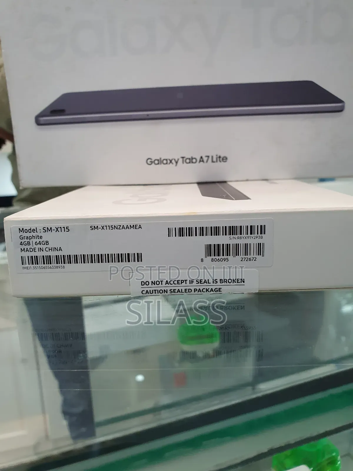 New Samsung Galaxy Tab A7 Lite 32 GB Silver