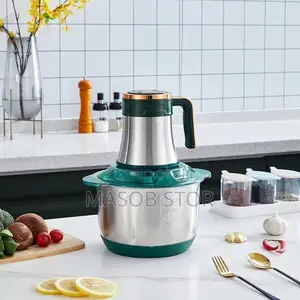 4L Food Chopper Electric Manual የስጋና ሽንኩርት ለመፍጨት
