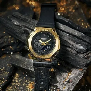 G-Shock Ga2100-Full Black Colour in 
Chronograph Working