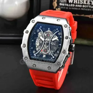 Rose Gold Silicon Watch