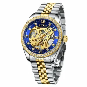 BIDEN Men Wrist Watches Men Automatic Stainless Steel