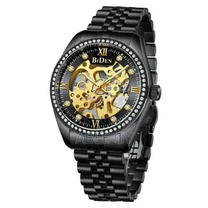 BIDEN Men Wrist Watches Men Automatic Stainless Steel