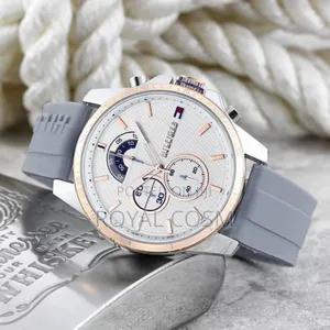 Tommy Hilfiger Chronograph Silicon Strap Mens Watches