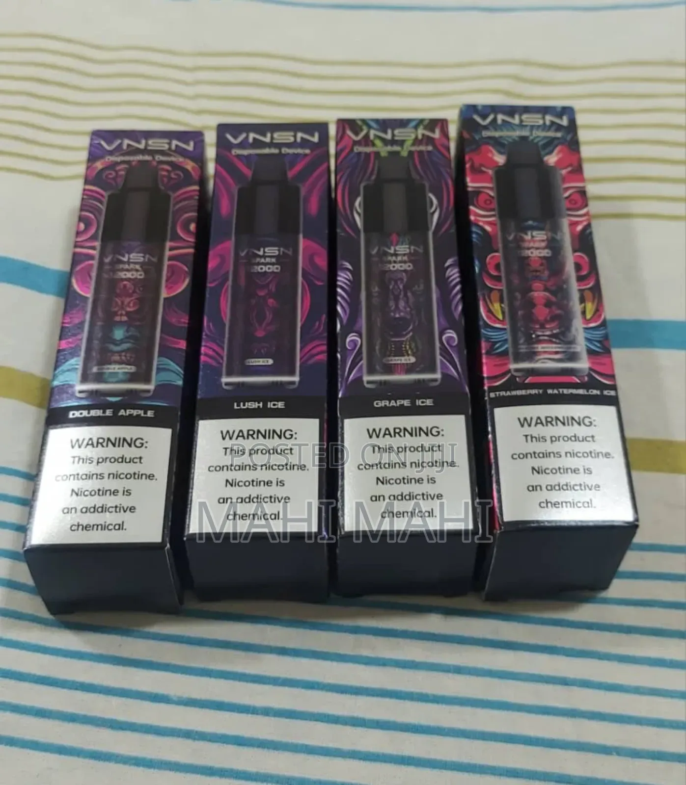VNSN Puff Vape Grep Ice Flavor
