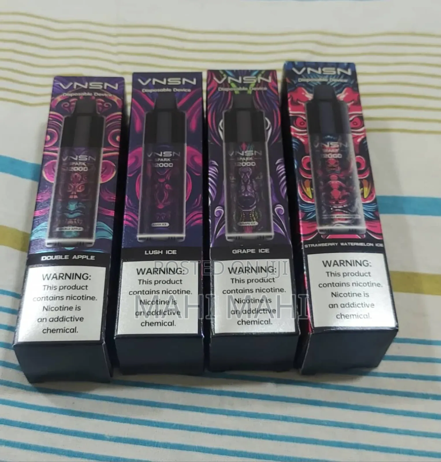 VNSN Puff Vape Grep Ice Flavor