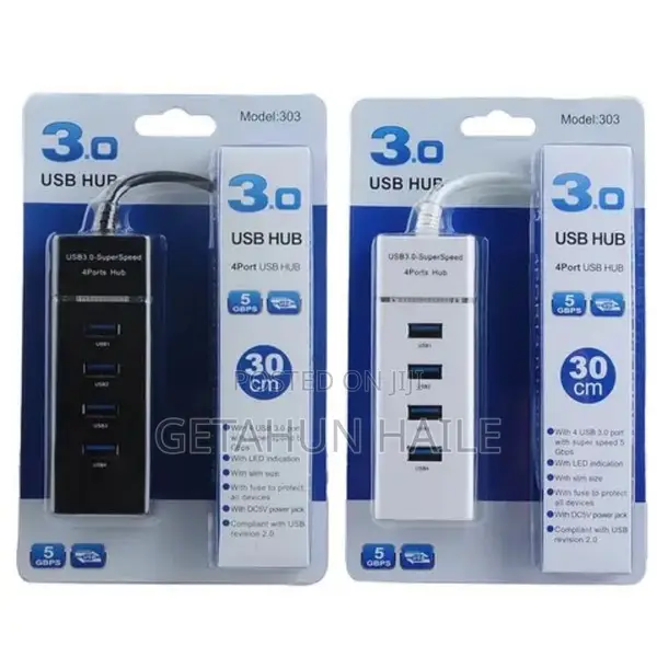 4 Port USB 3.0 Hub USB Splitter for Laptop,Desktop,PSE